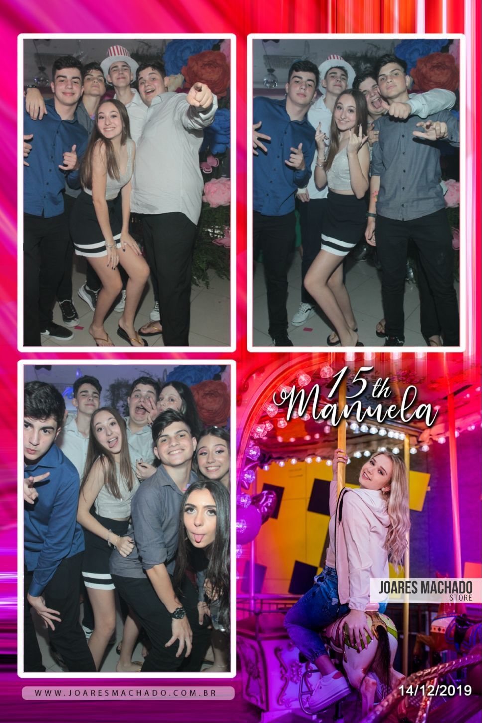15anos Manuela - Espelho mágico 4673