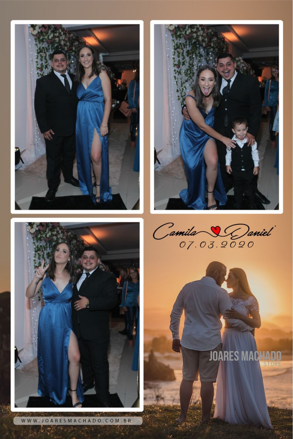 Casamento Camila e Daniel - Campo Bom - RS 3346