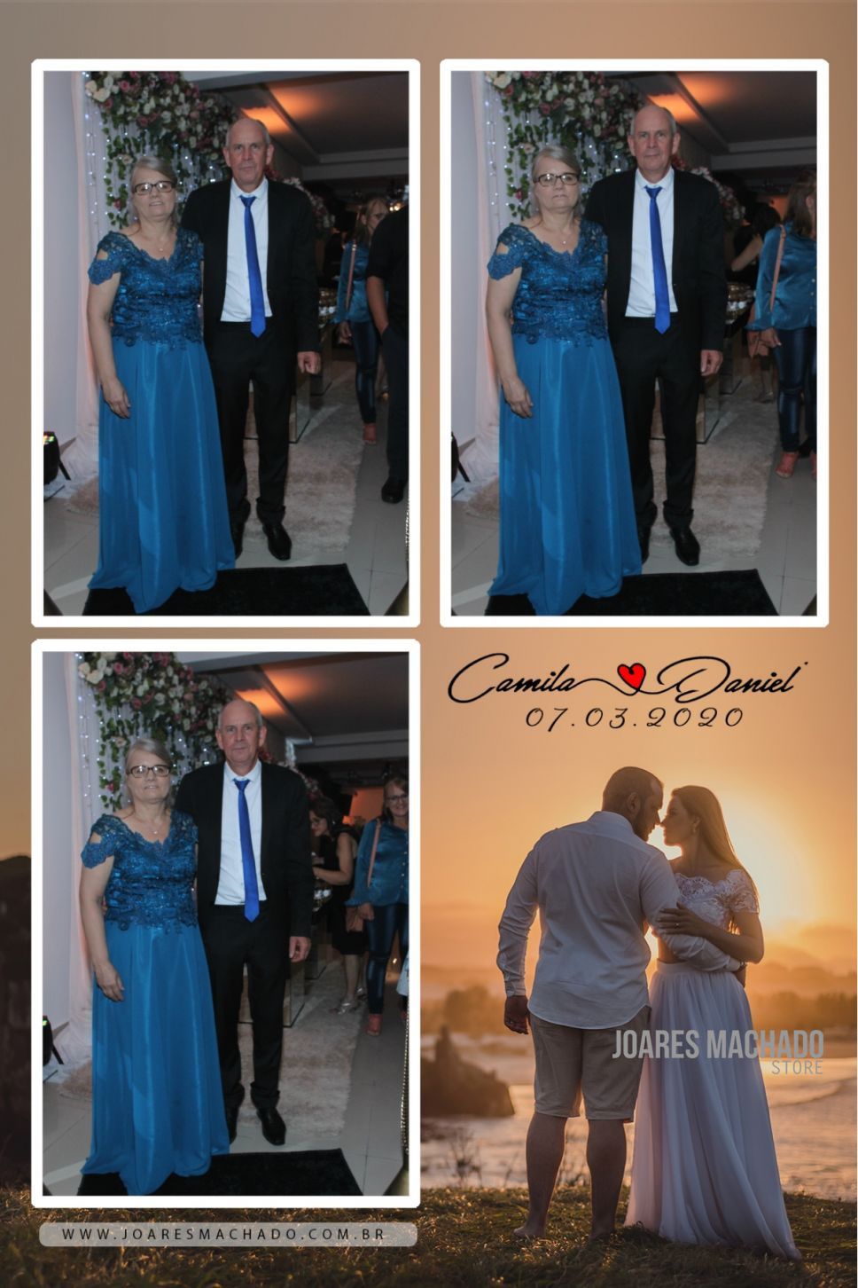 Casamento Camila e Daniel - Campo Bom - RS 3347