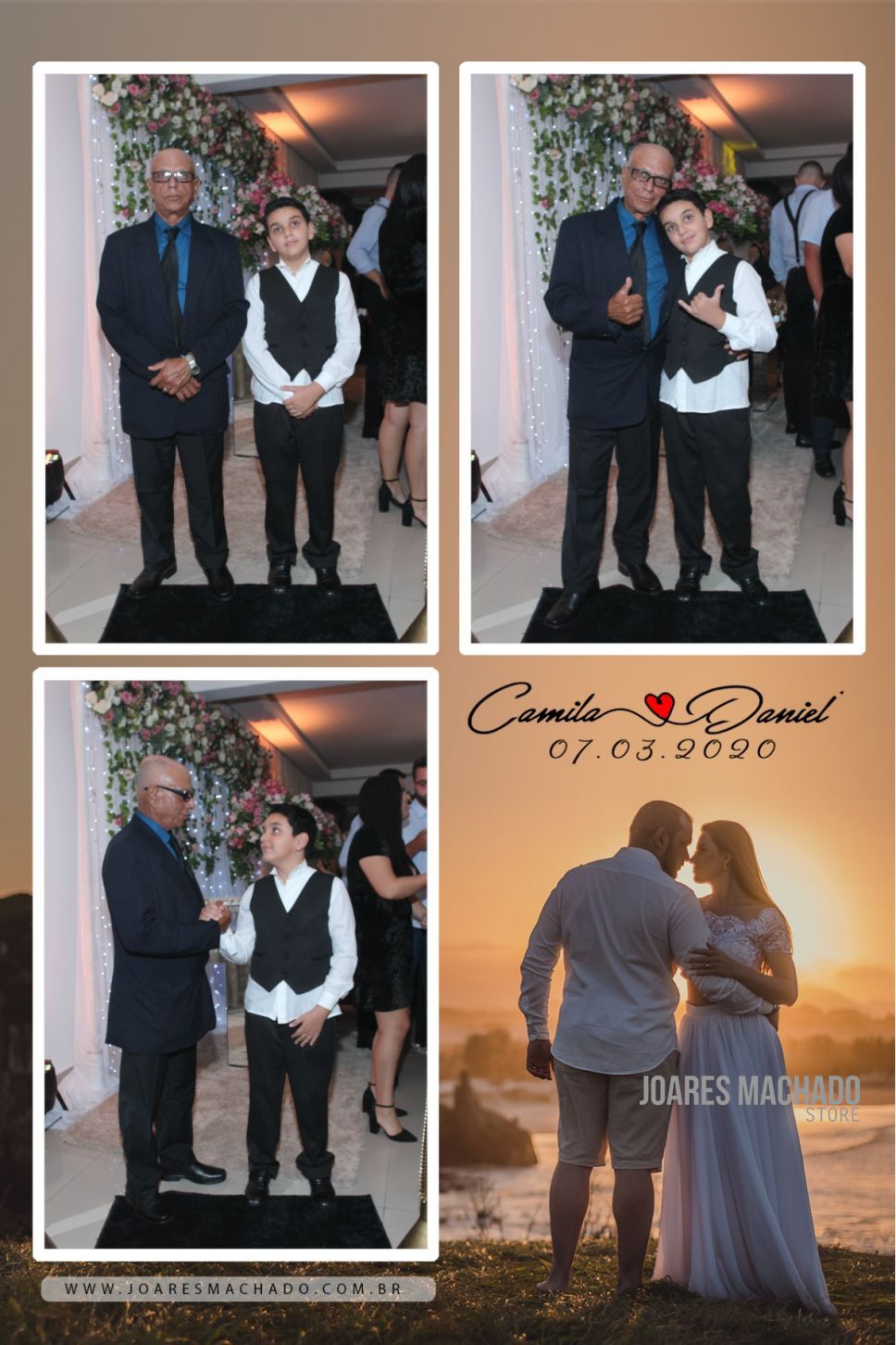 Casamento Camila e Daniel - Campo Bom - RS 3372