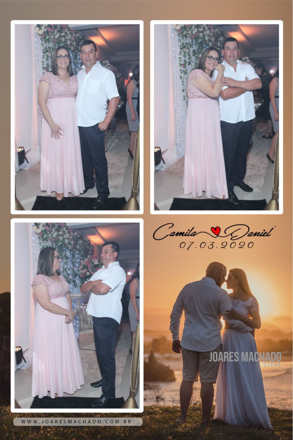 Casamento Camila e Daniel - Campo Bom - RS 3383