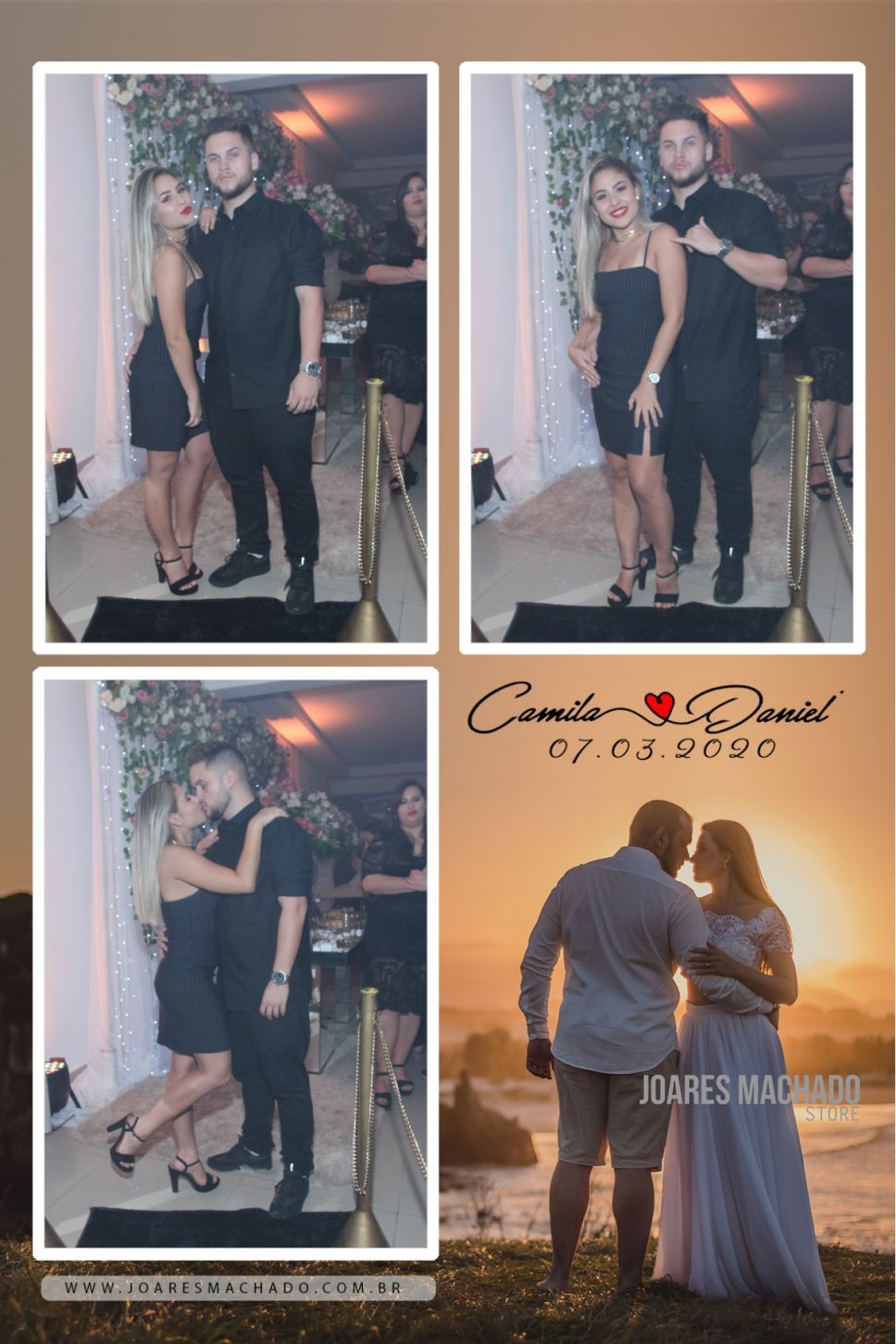 Casamento Camila e Daniel - Campo Bom - RS 3386