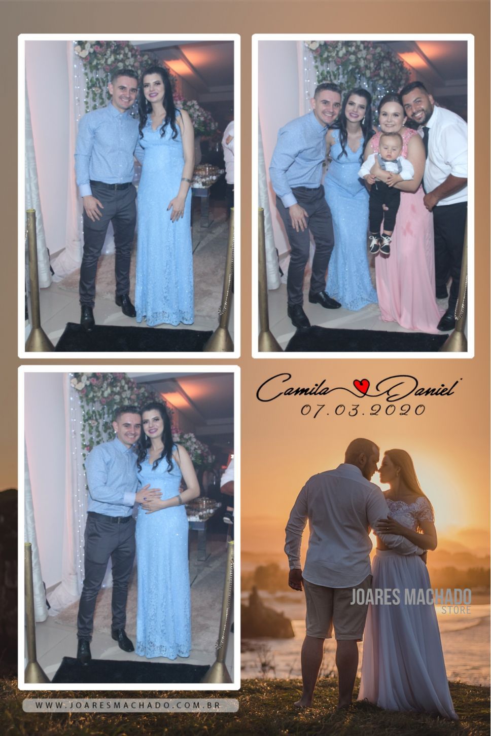 Casamento Camila e Daniel - Campo Bom - RS 3395