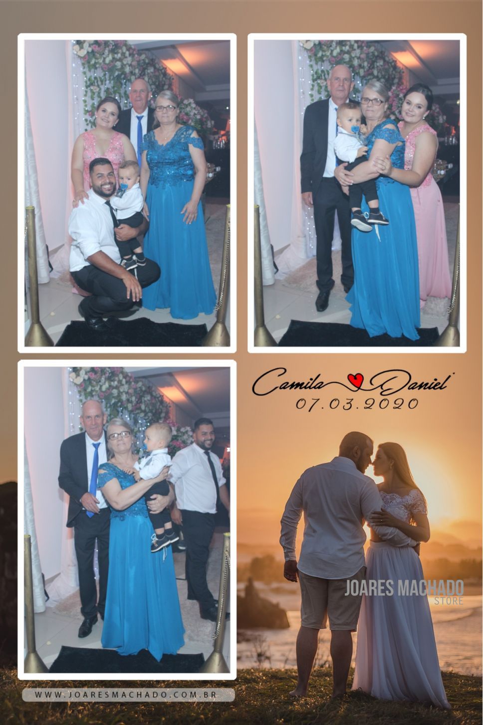 Casamento Camila e Daniel - Campo Bom - RS 3404