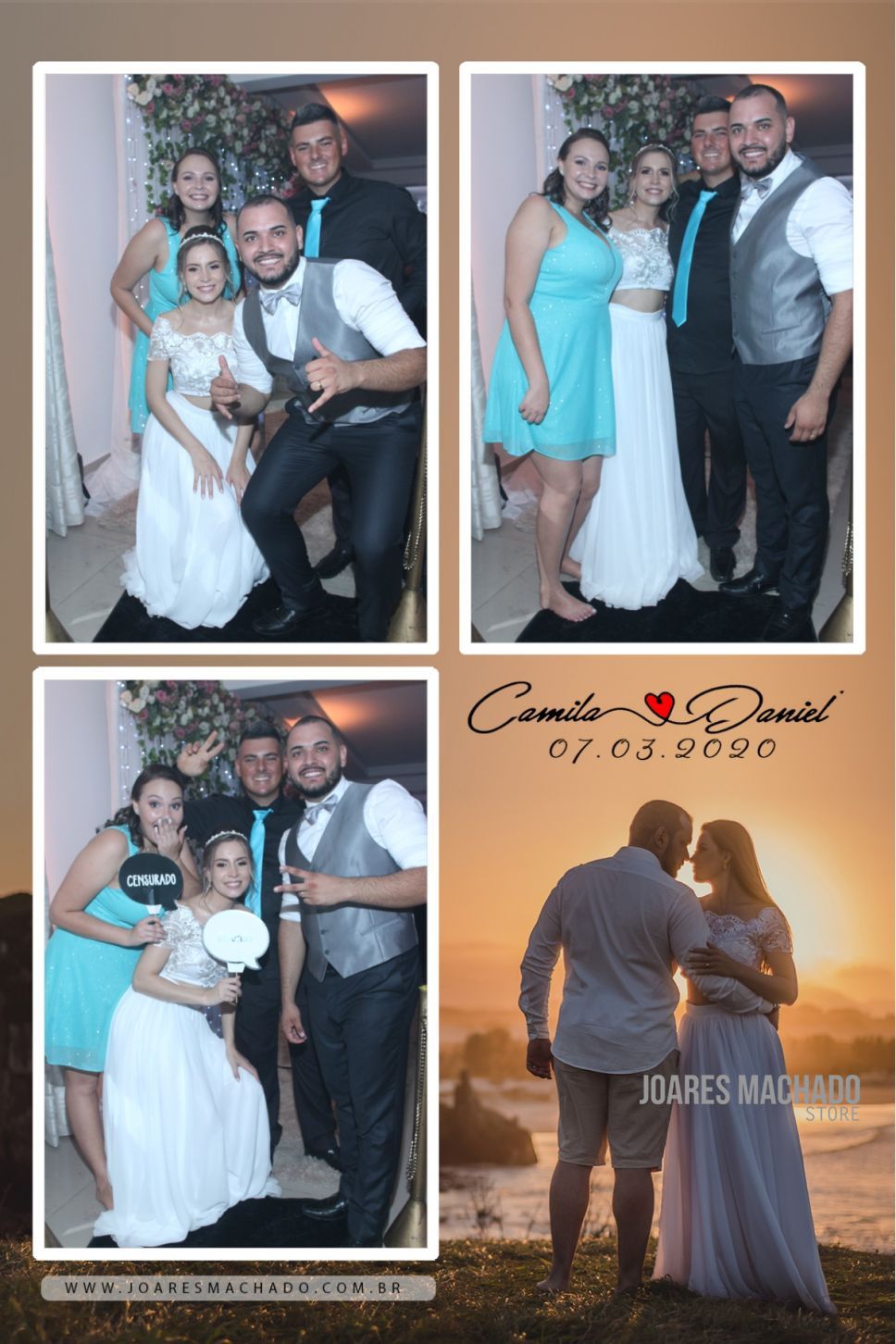 Casamento Camila e Daniel - Campo Bom - RS 3428