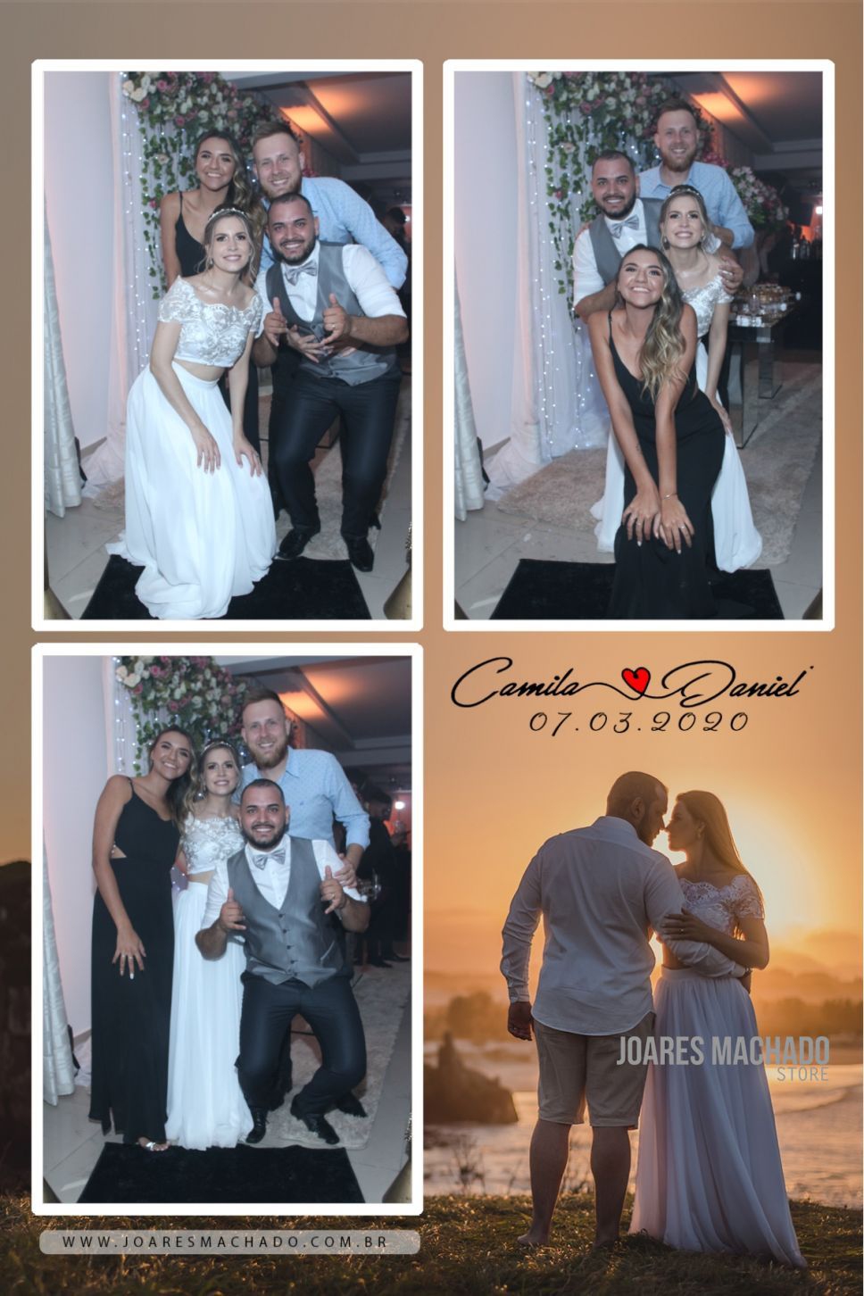 Casamento Camila e Daniel - Campo Bom - RS 3430