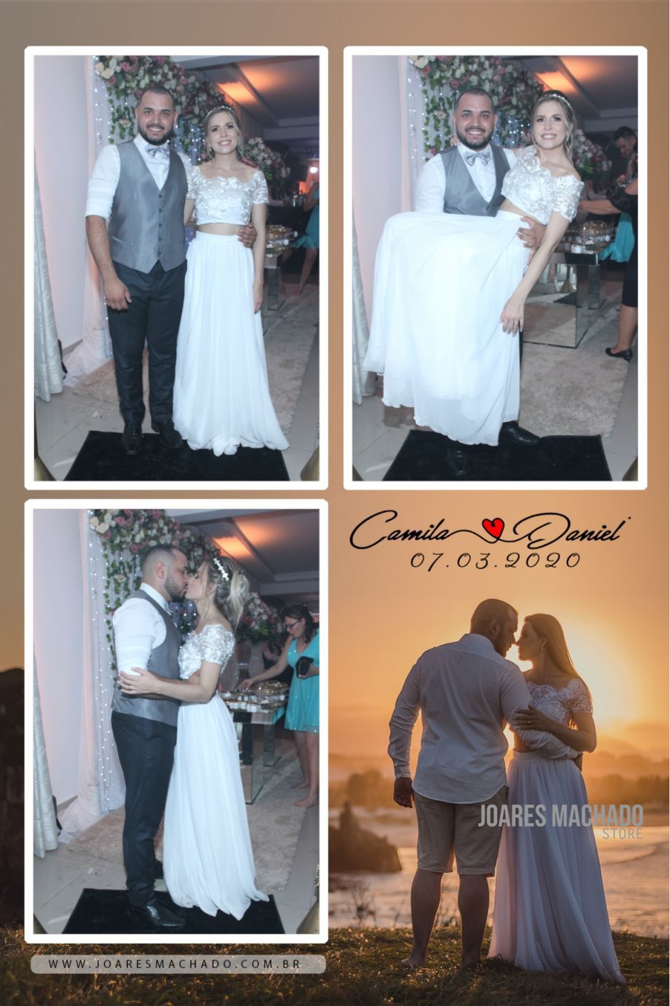 Casamento Camila e Daniel - Campo Bom - RS 3431