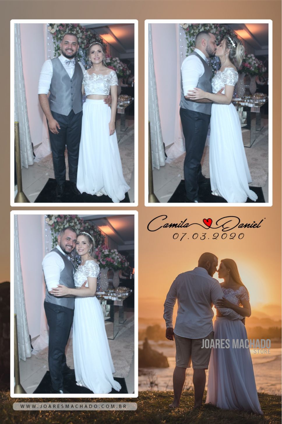 Casamento Camila e Daniel - Campo Bom - RS 3432