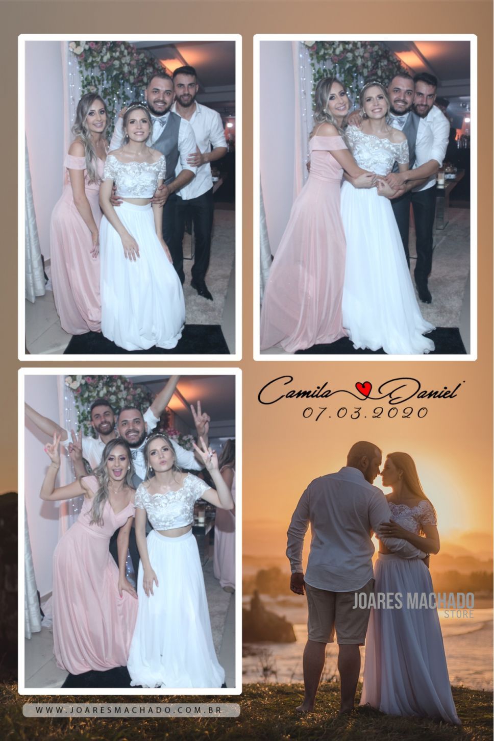 Casamento Camila e Daniel - Campo Bom - RS 3437